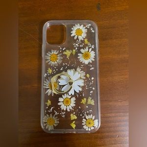 Sunflower Phone Case - IPhone XR/11 - Built in ring